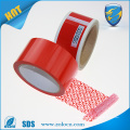 tamper evident security BOPP tape with company logo